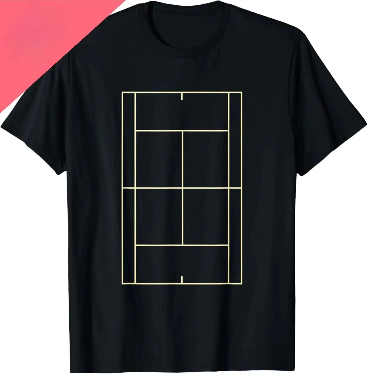 T-shirt vintage pour joueur de tennis