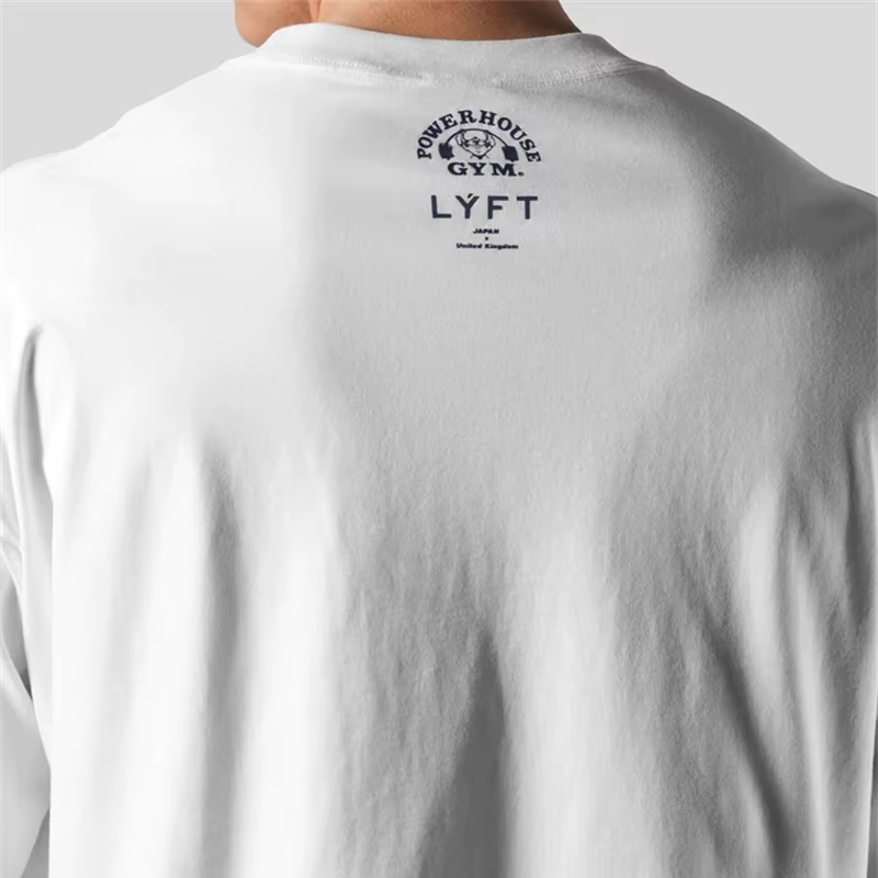 LYFT Jointly hommes course sport coton T-shirt salle