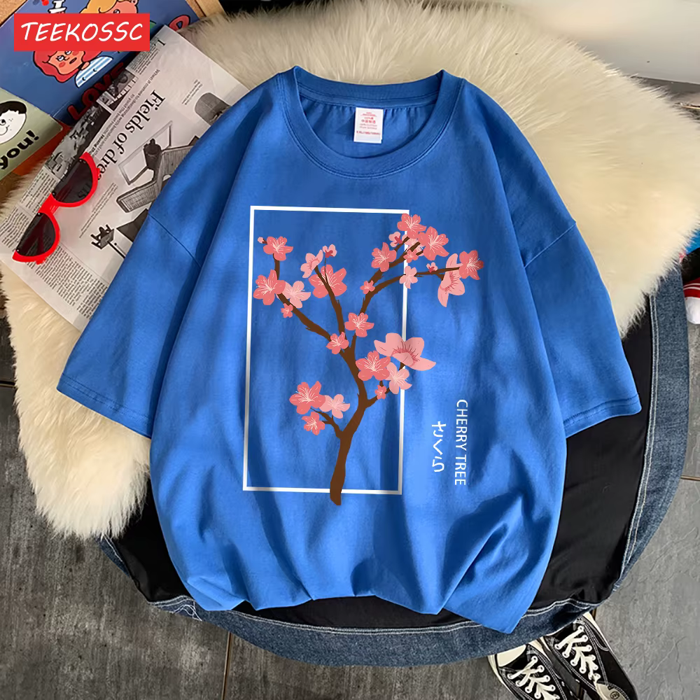 T-shirt rétro None Tree In Full Bloom pour hommes