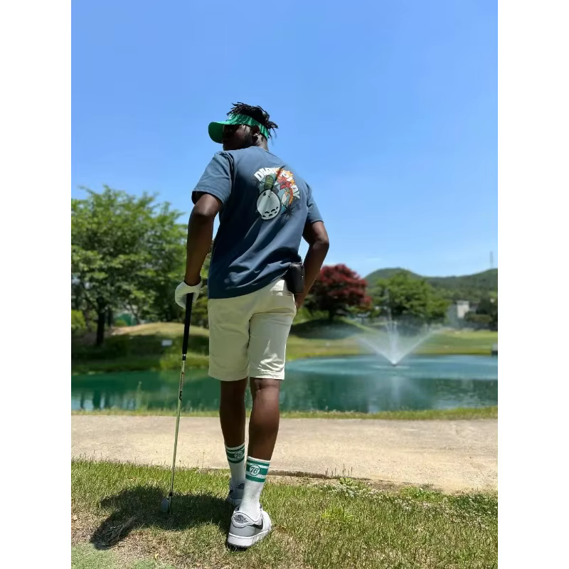 T-shirt de golf - Été - 100% coton pur - Nouveau design