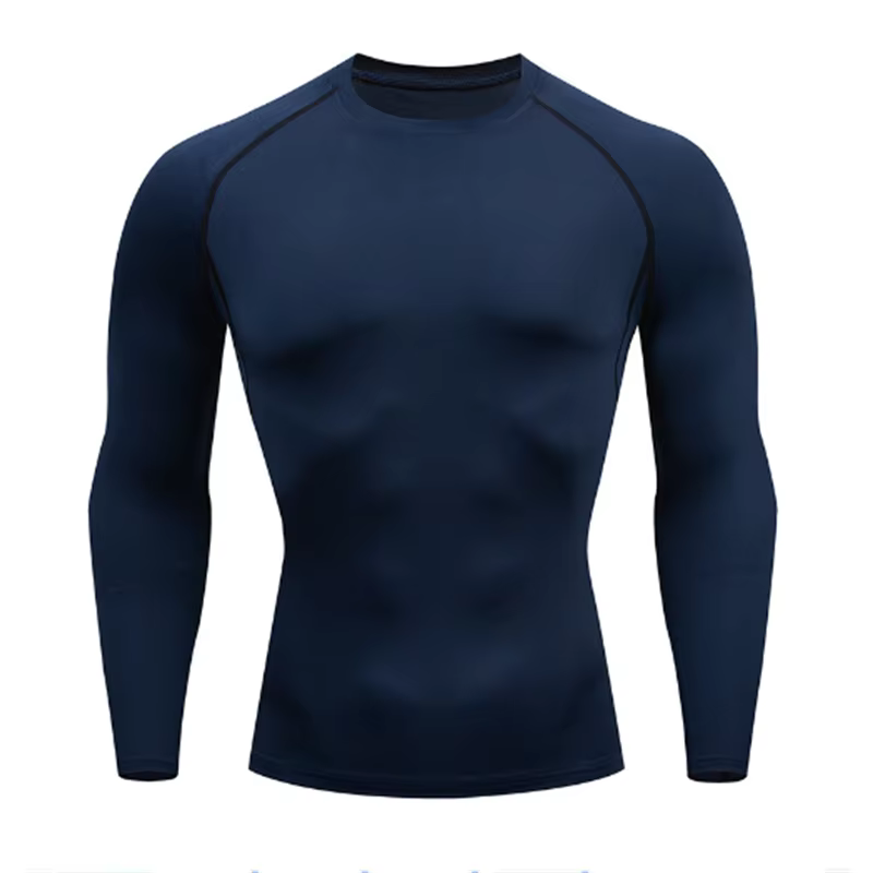 T-shirt de sport de compression respirant pour homme, coupe sèche, haute qualité, rashguard, jogging, course à pied, MMA, fitness, gym, Wagguard