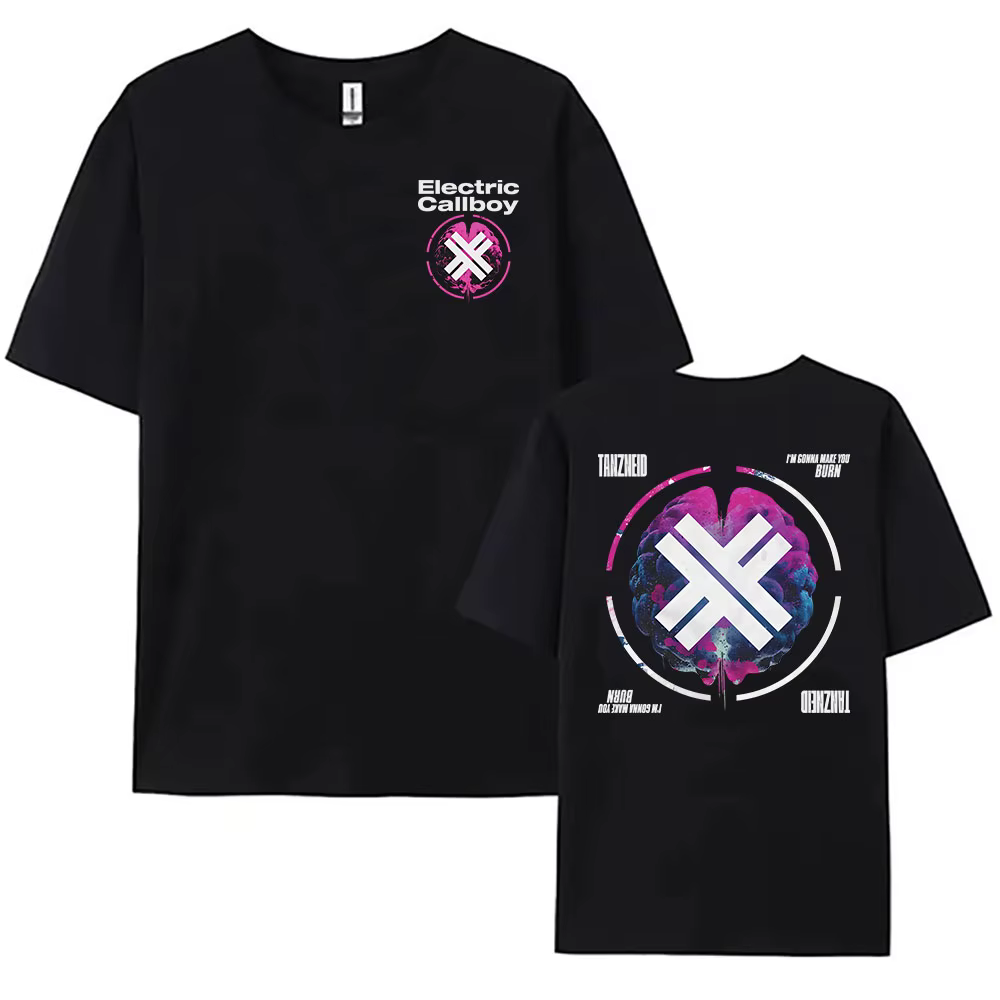 T-shirt unisexe en coton à manches courtes