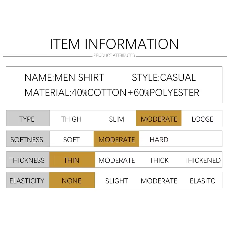 TFETTER été affaires chemise hommes manches courtes boutonné