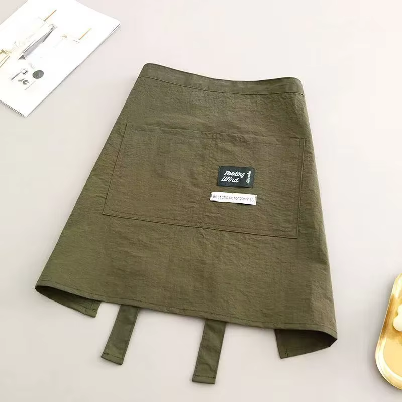 Tablier une pièce en toile pour femme pour cuisine et serveuse