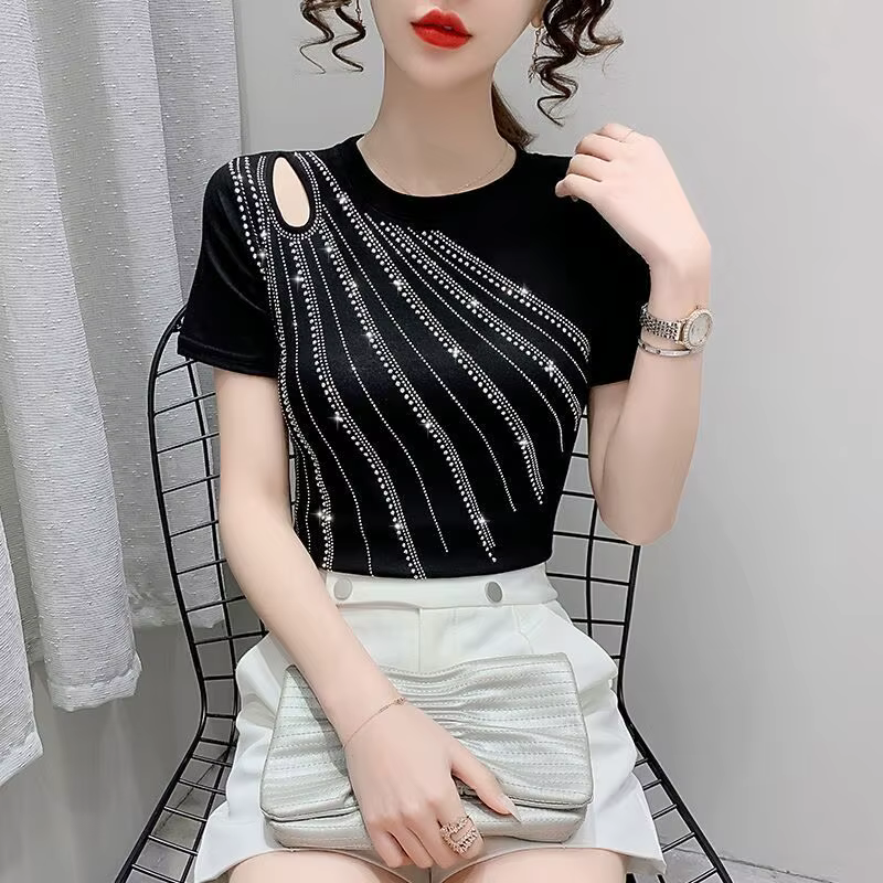 T-shirt à manches courtes pour femme