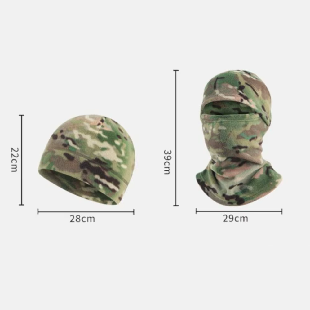Camo Bonnet chapeaux vélo cyclisme course Jogging ski chapeau pour femmes hommes hiver chaud Skullies bonnets casquette