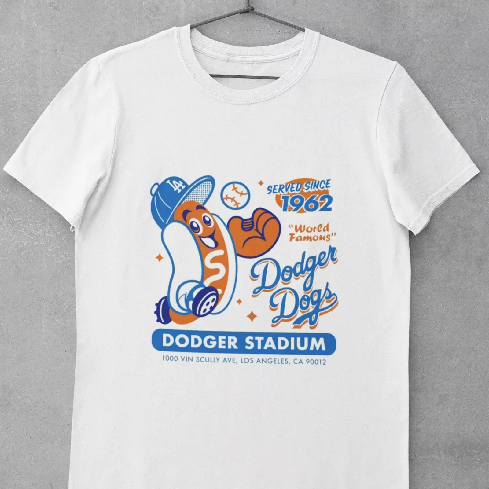 T-shirt Dodger Dogs depuis 1962