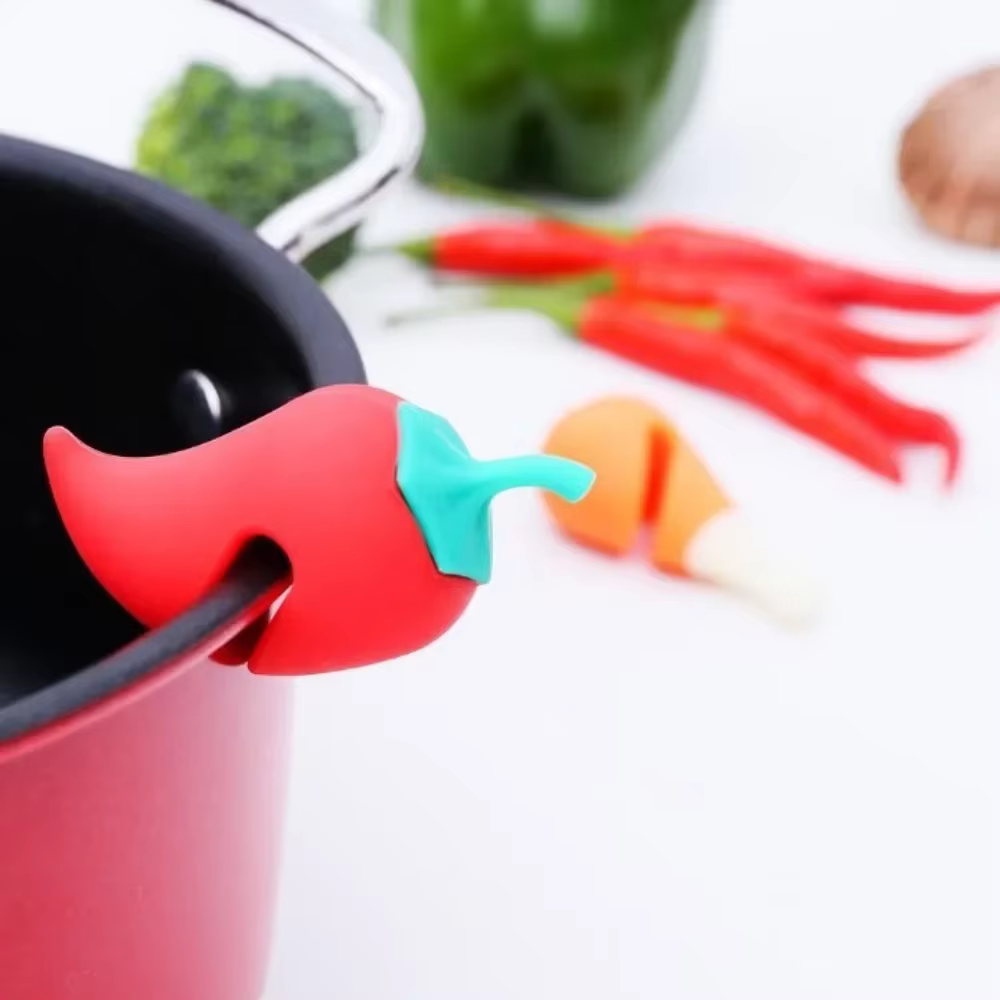 Couvercle de pot jetable en silicone anti-déversement, petite belle carotte mignonne créative, pot de marijuana, gadget amusant pratique pour la cuisine, 1 pièce