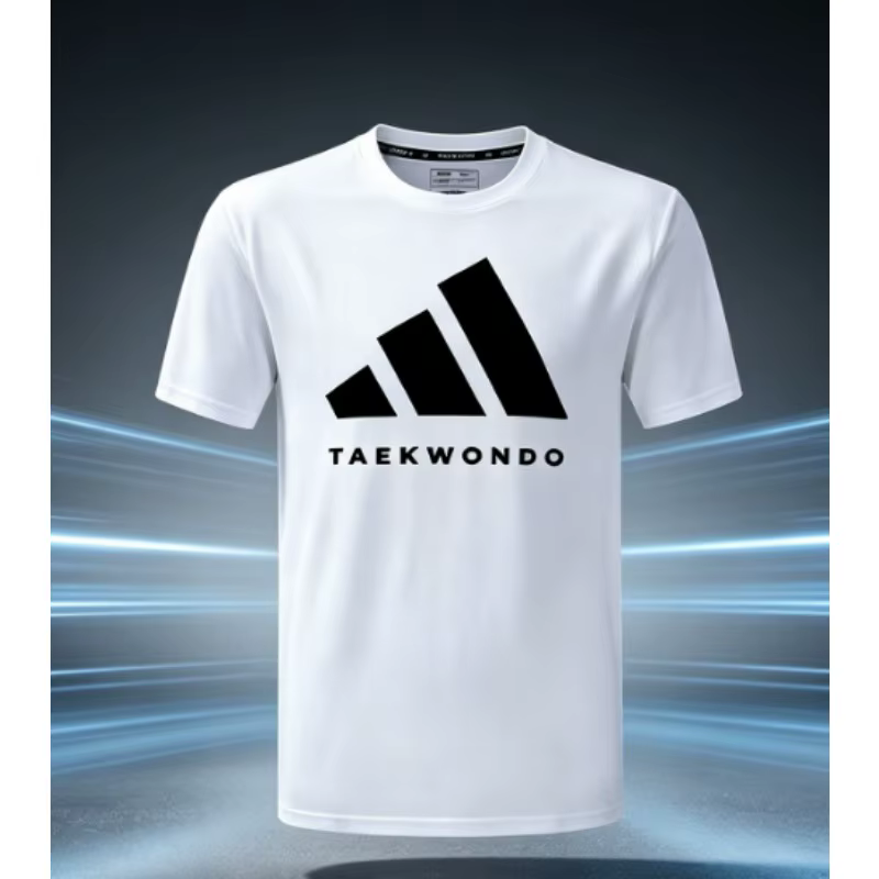 Adidas TAEKWONDO Series T-shirt à col rond pour hommes et femmes