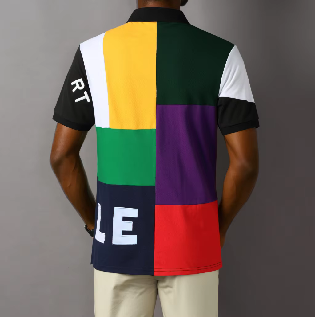 Polo pour homme USA Royal