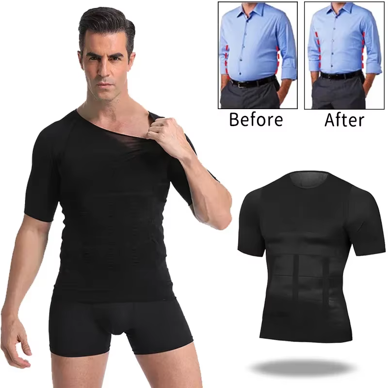 T-shirt amincissant pour homme