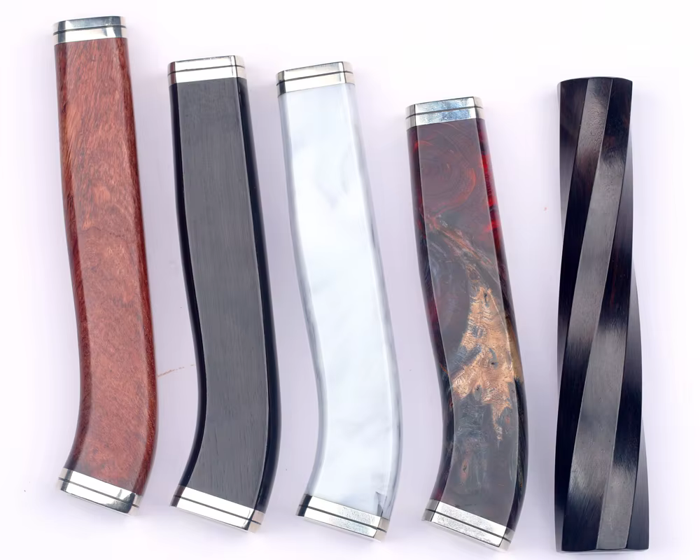 Nouveaux styles de manches de couteaux japonais faits à la main pour couteaux de cuisine, couteaux de chef, Gyuto, Yanagiba, couteaux à sushi, outils de bricolage