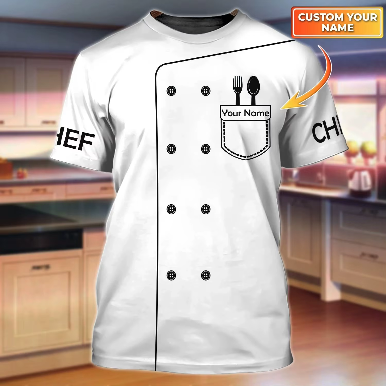 T-shirt unisexe Chef Works