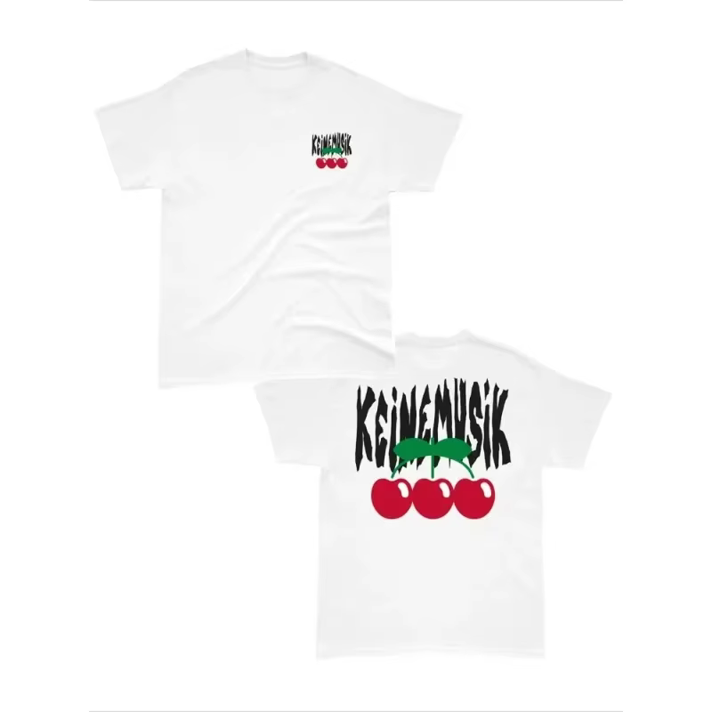 Keinemusik X Pacha T-shirt d'été pour hommes imprimé mode rue T-shirt à manches courtes femmes haut Hip Hop modèle de sport Y2K