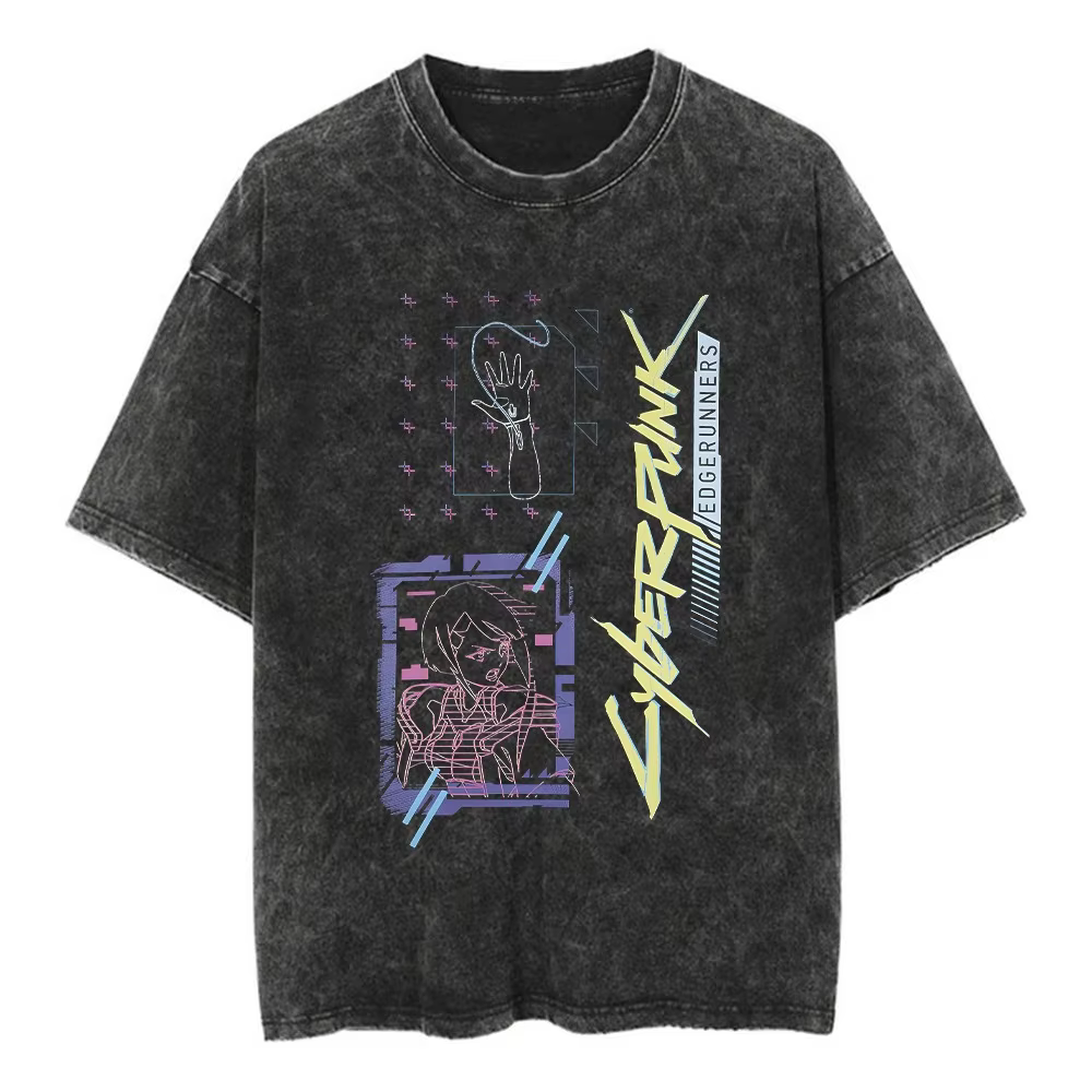 T-shirt d'été Cyberpunk Edgerunners David Martinez 2026
