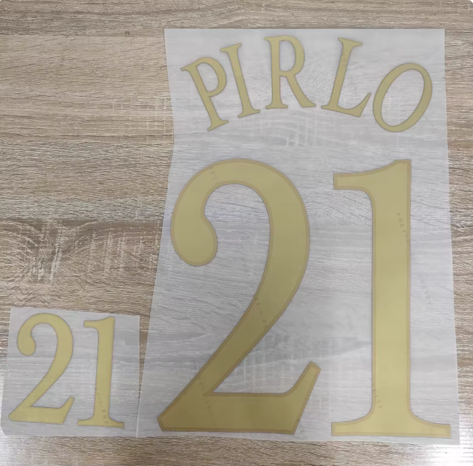 2004 Italie maison Del Piero R.BAGGIO.PIRLO kit de numéro de nom