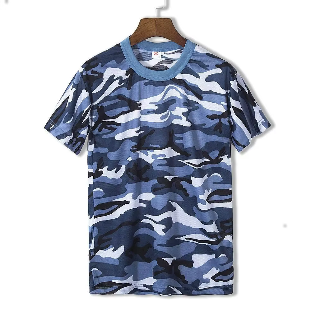 T-Shirt de Camouflage à manches courtes