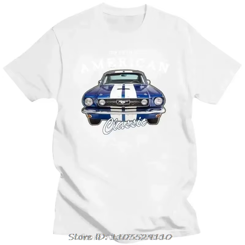 T-shirt Mustang Muscle Car pour hommes