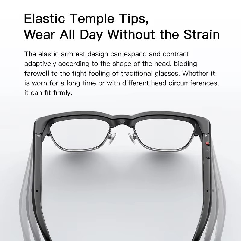 Lunettes Intelligentes IA avec Caméra HD 800W