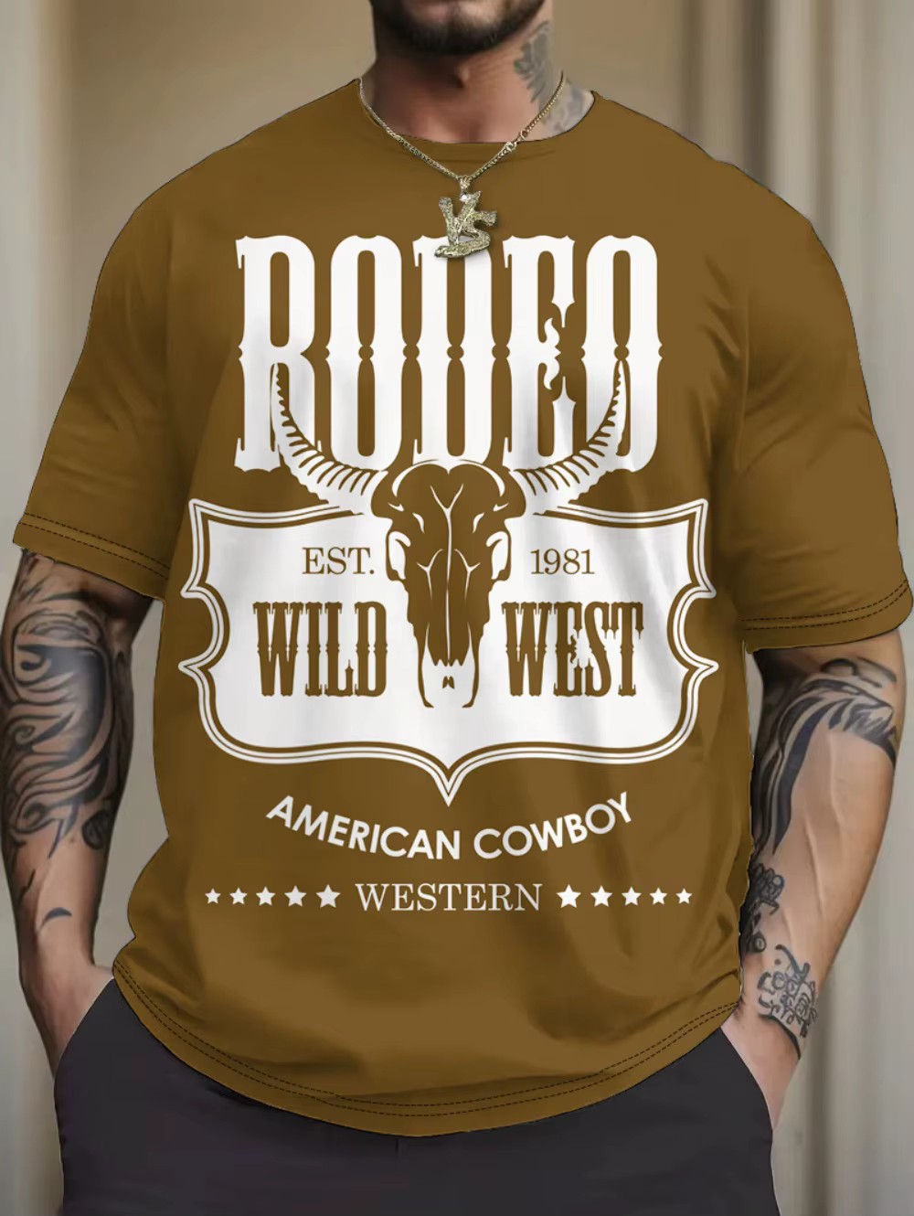 T-shirts graphiques Texas Longhorn pour hommes