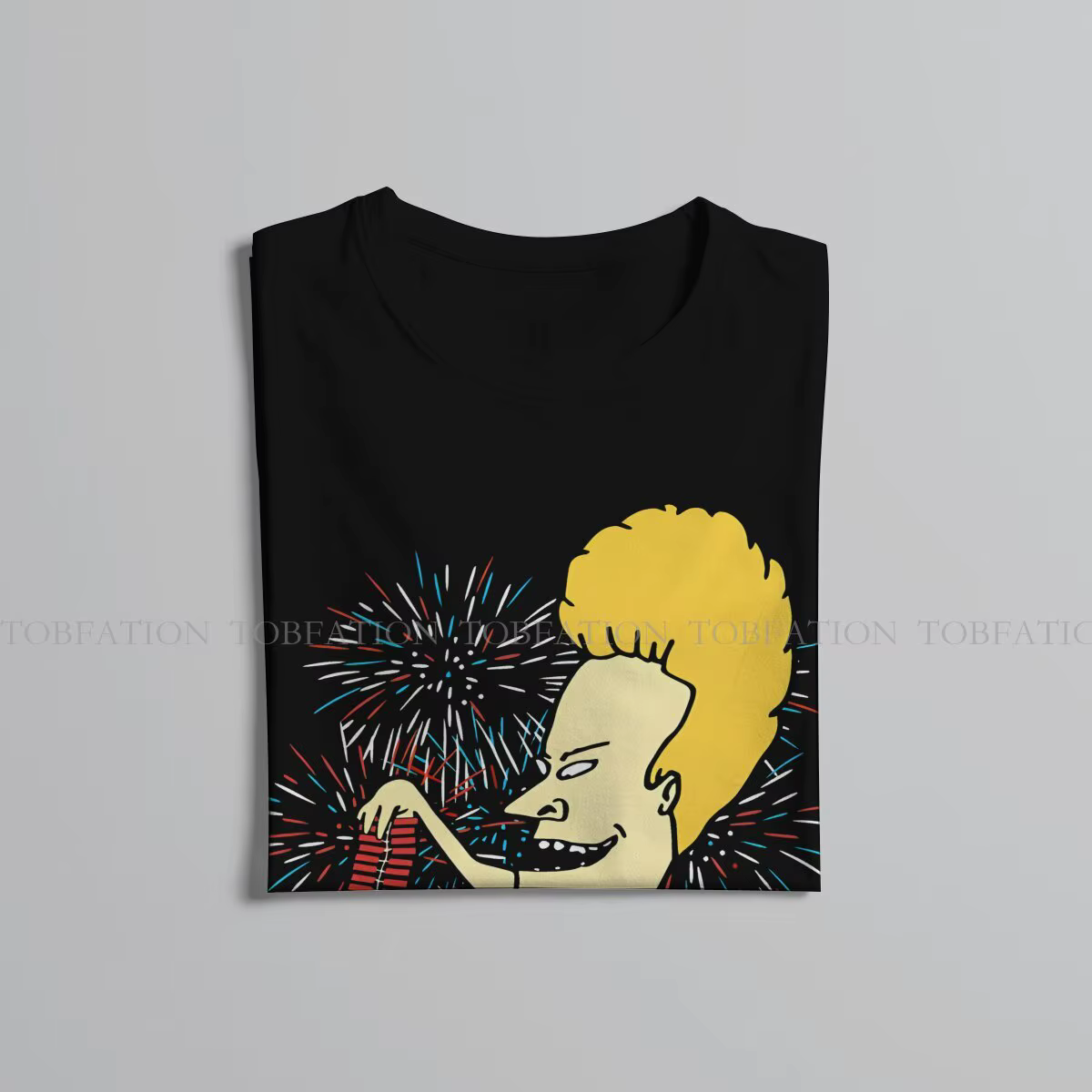 T-shirt col rond homme 100% coton