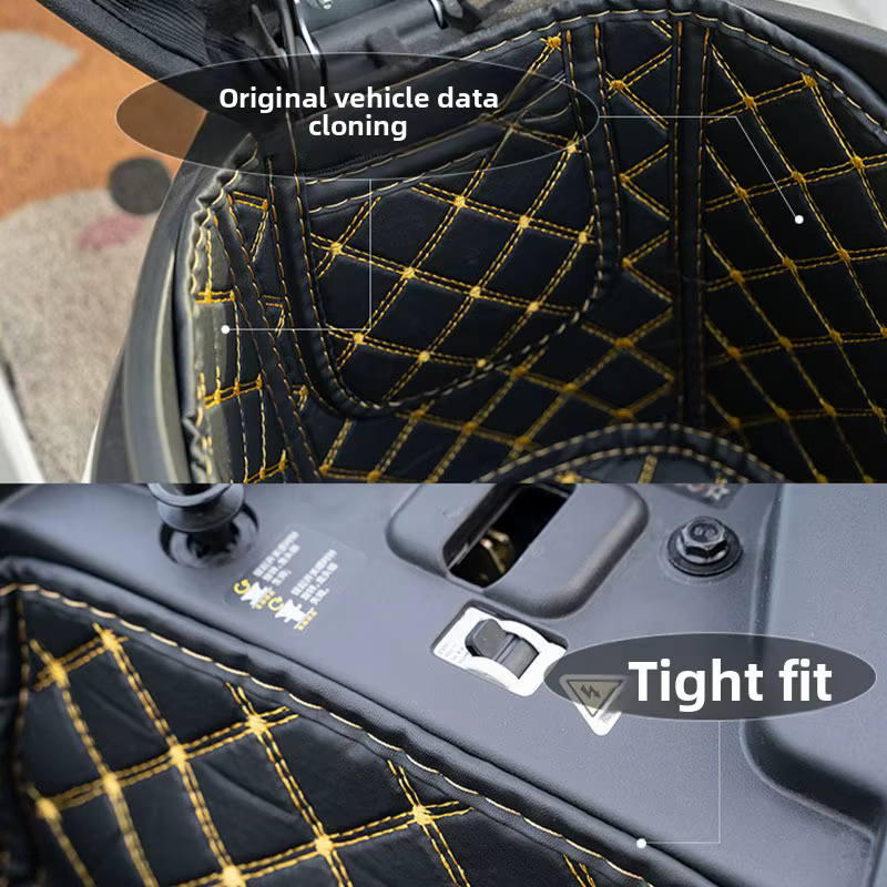 Doublure de coffre de chargement arrière de moto