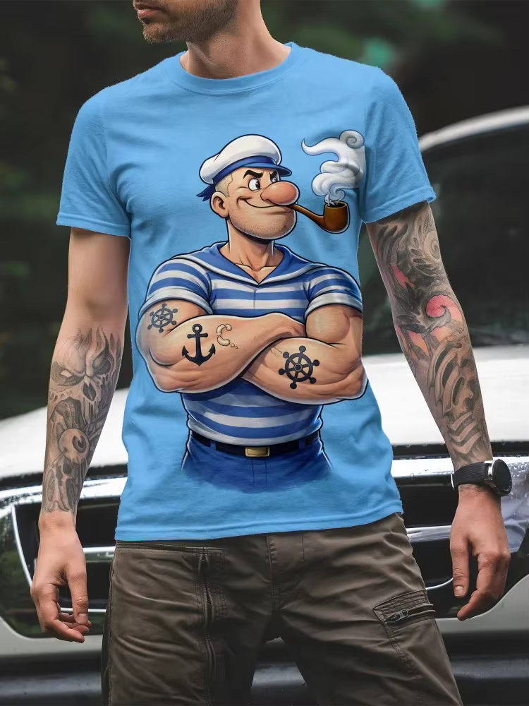 T-shirt à manches courtes pour homme