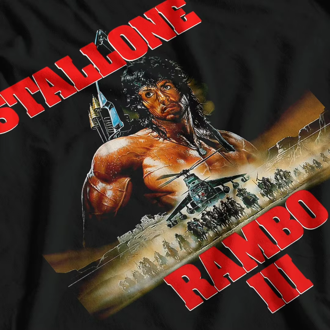 T-shirt Rambo III pour homme