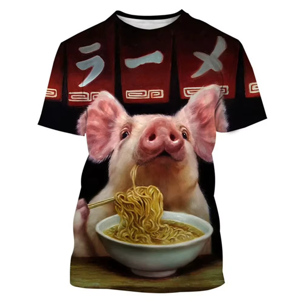 Playing-T-shirt à manches courtes et col rond pour homme et femme