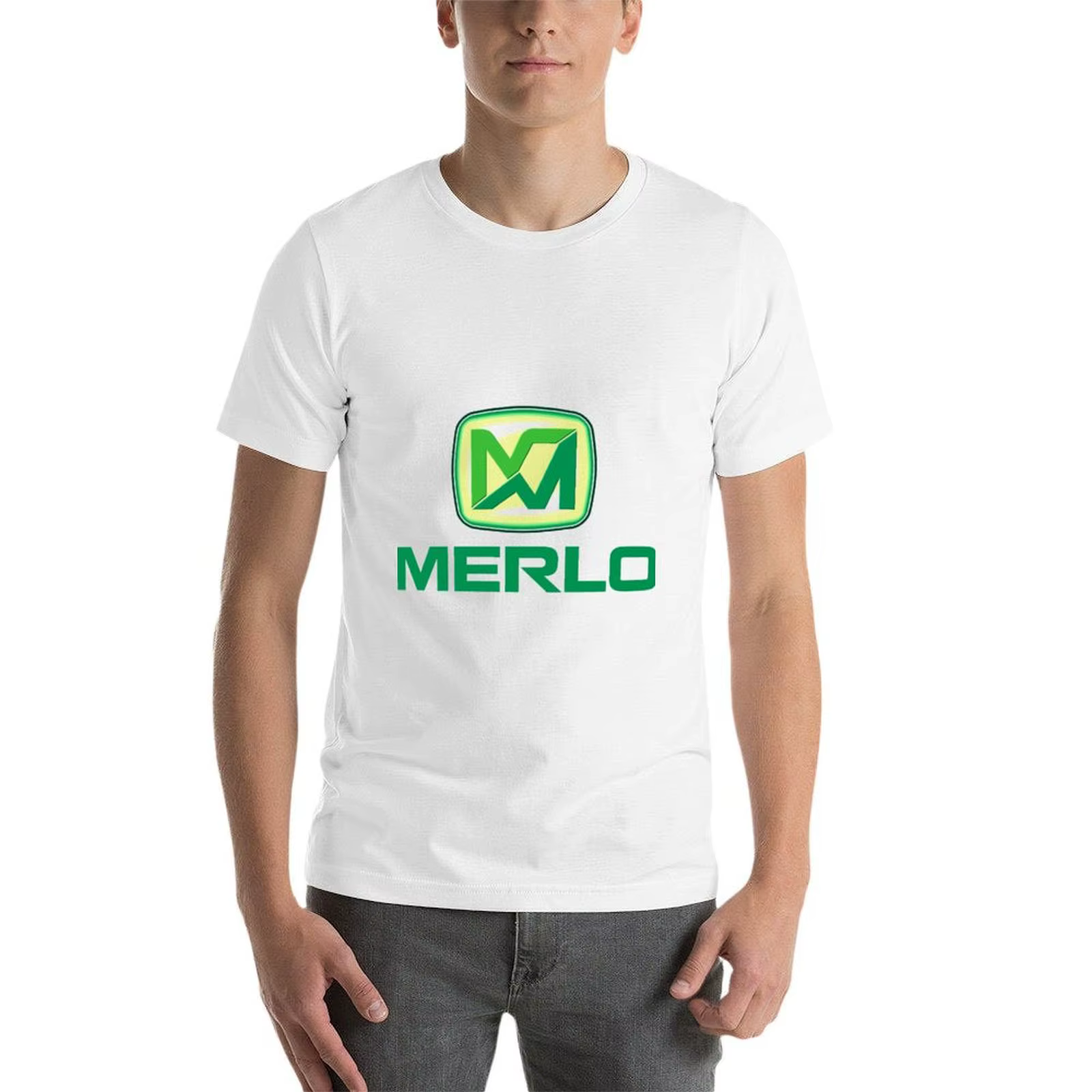 T-shirt avec logo Merlo