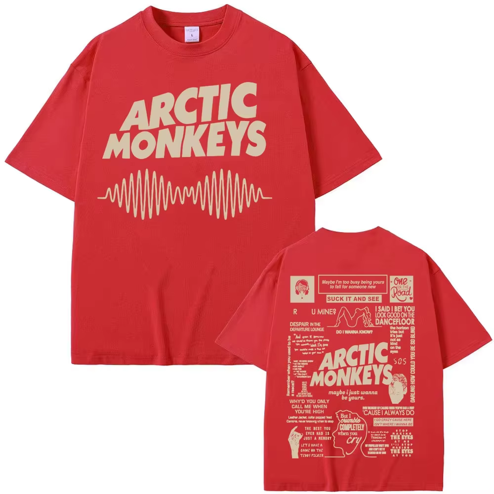 Nouveau T-shirt Rétro de l'été 2026 du groupe Arctic Monkeys
