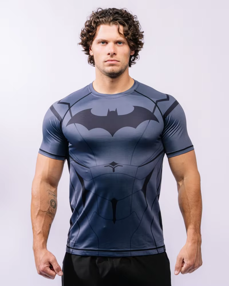 T-shirt de sport MMA DC Batman pour homme