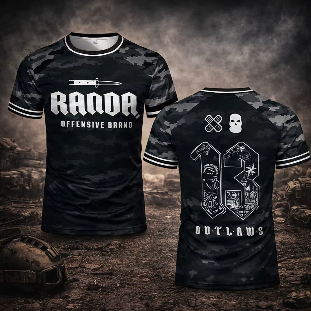 T-shirt tactique gothique Randa