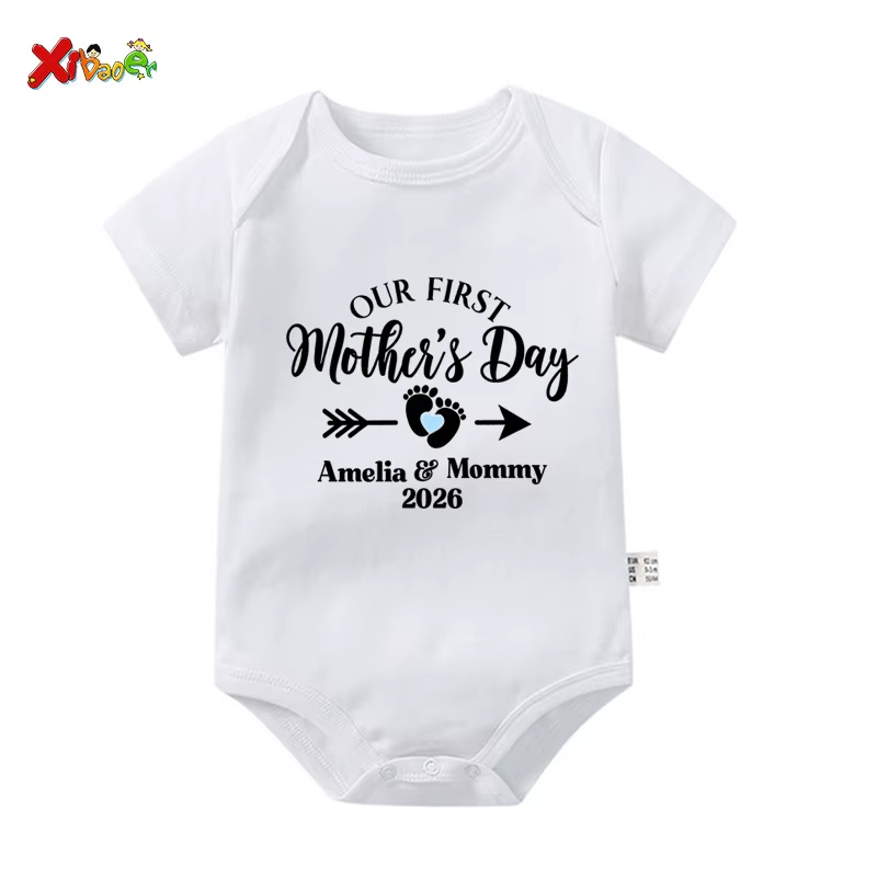 T-shirt Fête des Mères Tenues Personnalisées Nos Premières Chemises