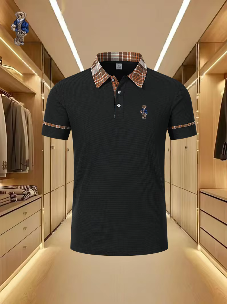 Polo haut de gamme pour homme à manches courtes