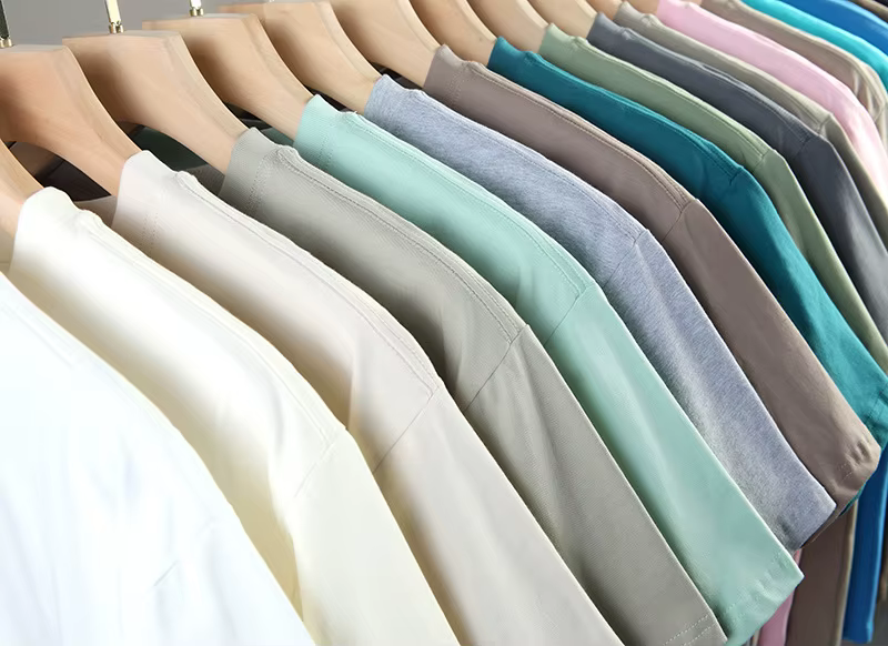 T-shirt d'été uni à manches courtes pour hommes et femmes