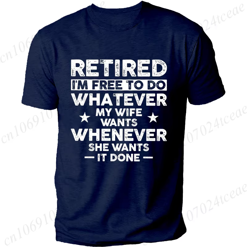 T-shirt de retraite drôle pour hommes