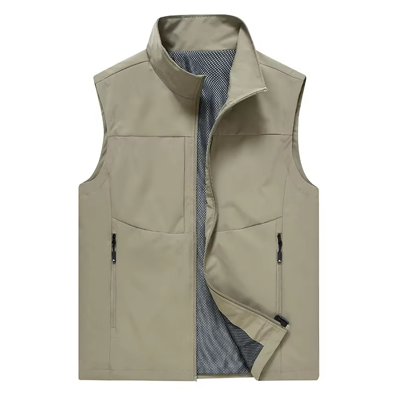 Gilet ample sans manches pour hommes