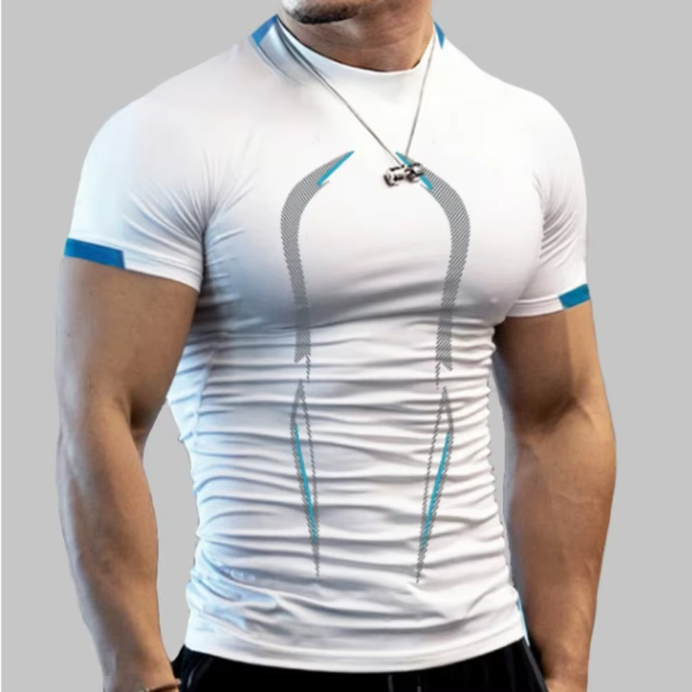 Nouveaux vêtements de sport d'été T-Shirt respirant pour hommes