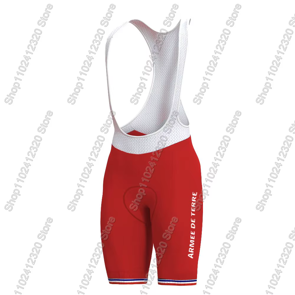 Ensemble Maillot et Cuissard Cycliste Équipe de France 2026 – Tenue d'Été pour Vélo de Route et VTT – Maillot et Short de Cyclisme