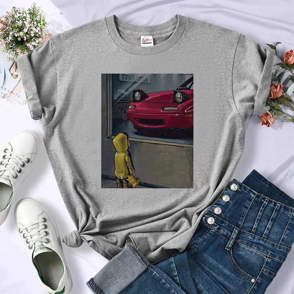 Miata t-shirts femmes drôle harajuku haut japonais femme