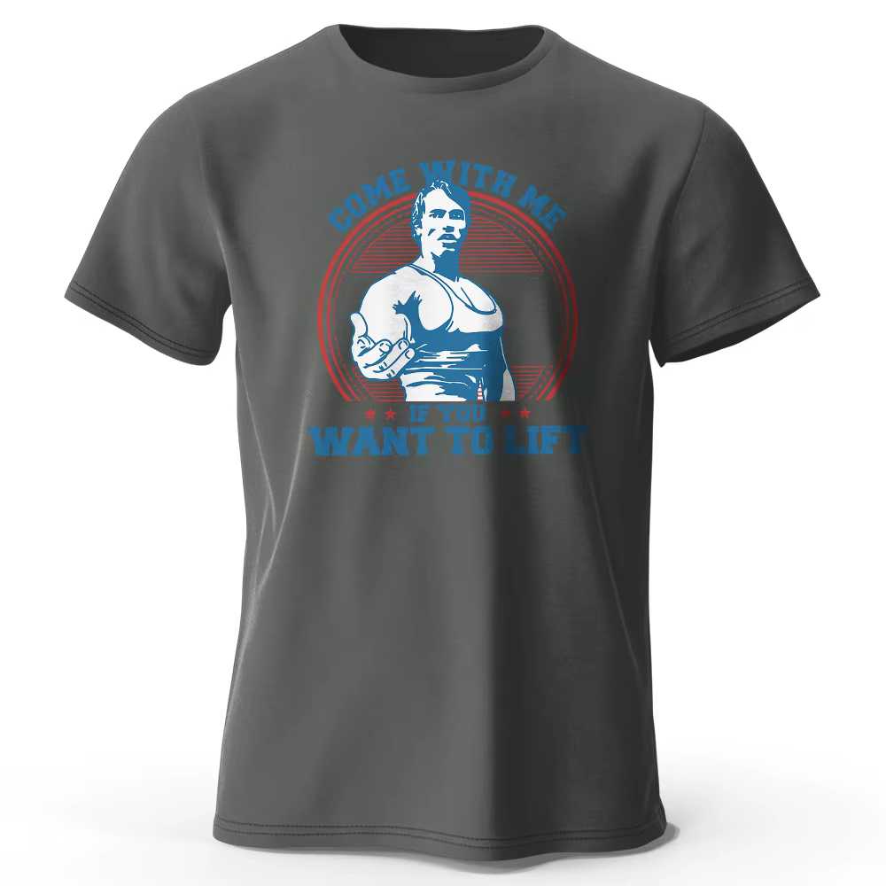 T-shirt graphique de fitness pour hommes