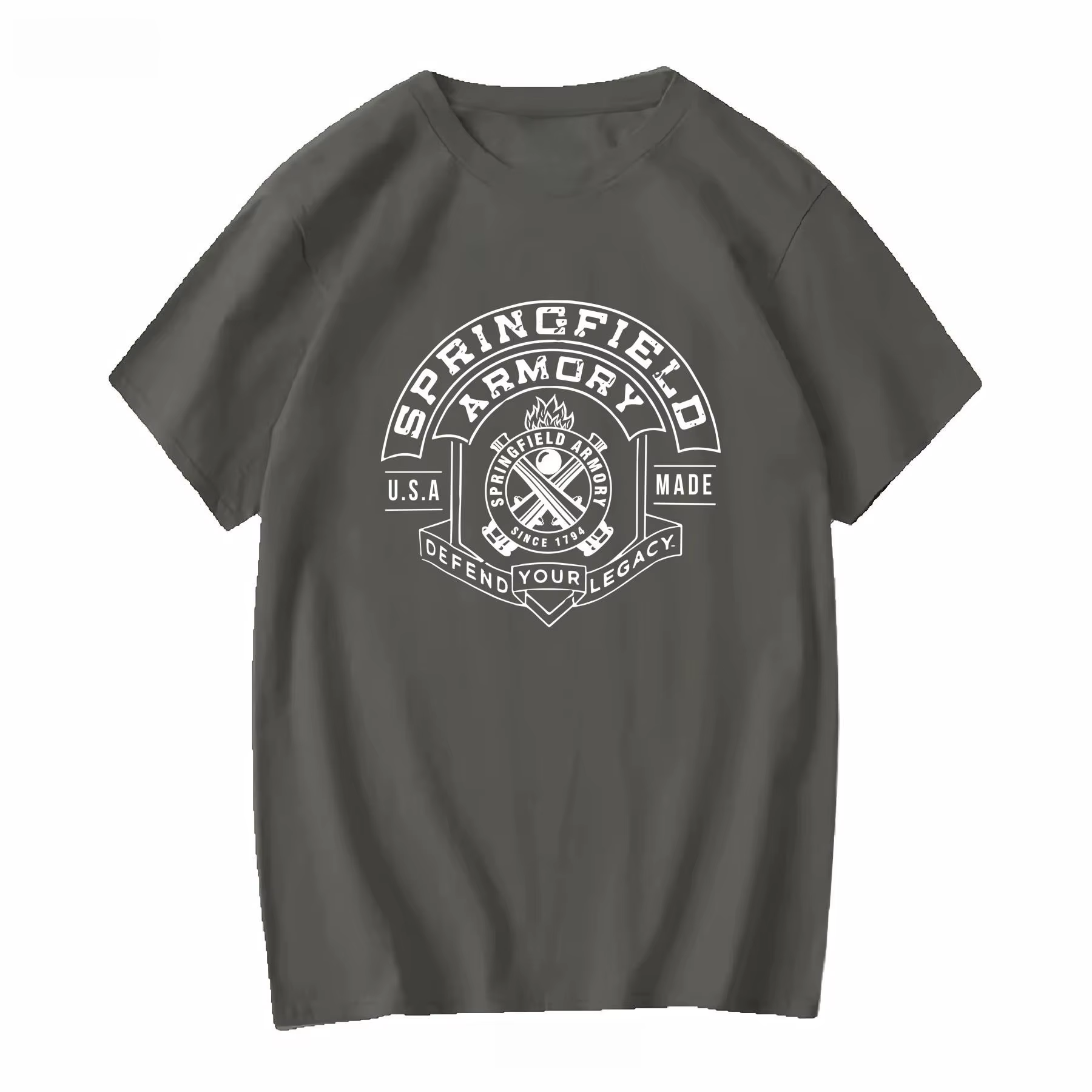 Nouveau modèle été 2026 T-shirt homme Springfield Armory tendance et populaire