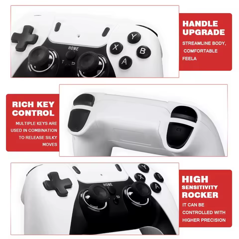 GD10 PRO 4K bâton de jeu 128G 256G 58000 jeux Console de jeu rétro HD Console de jeu vidéo contrôleur sans fil pour PS1 cadeau de noël