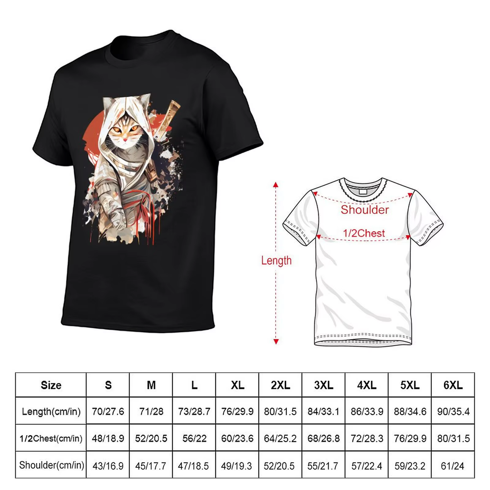 T-shirt en coton assassins creed pour hommes