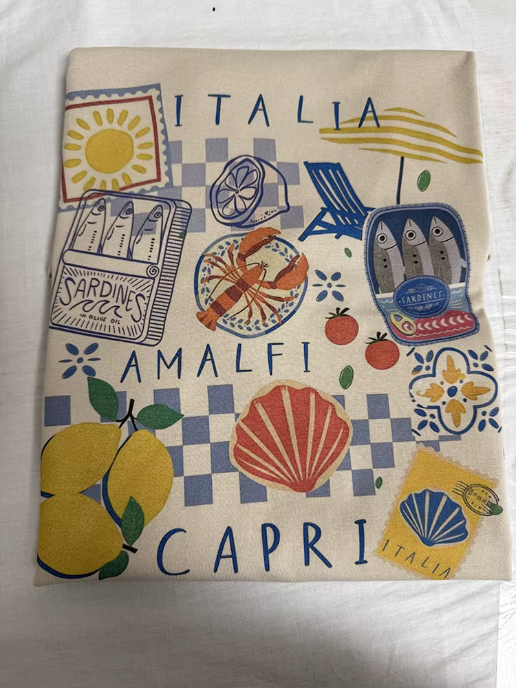 T-shirt graphique Capri Italia