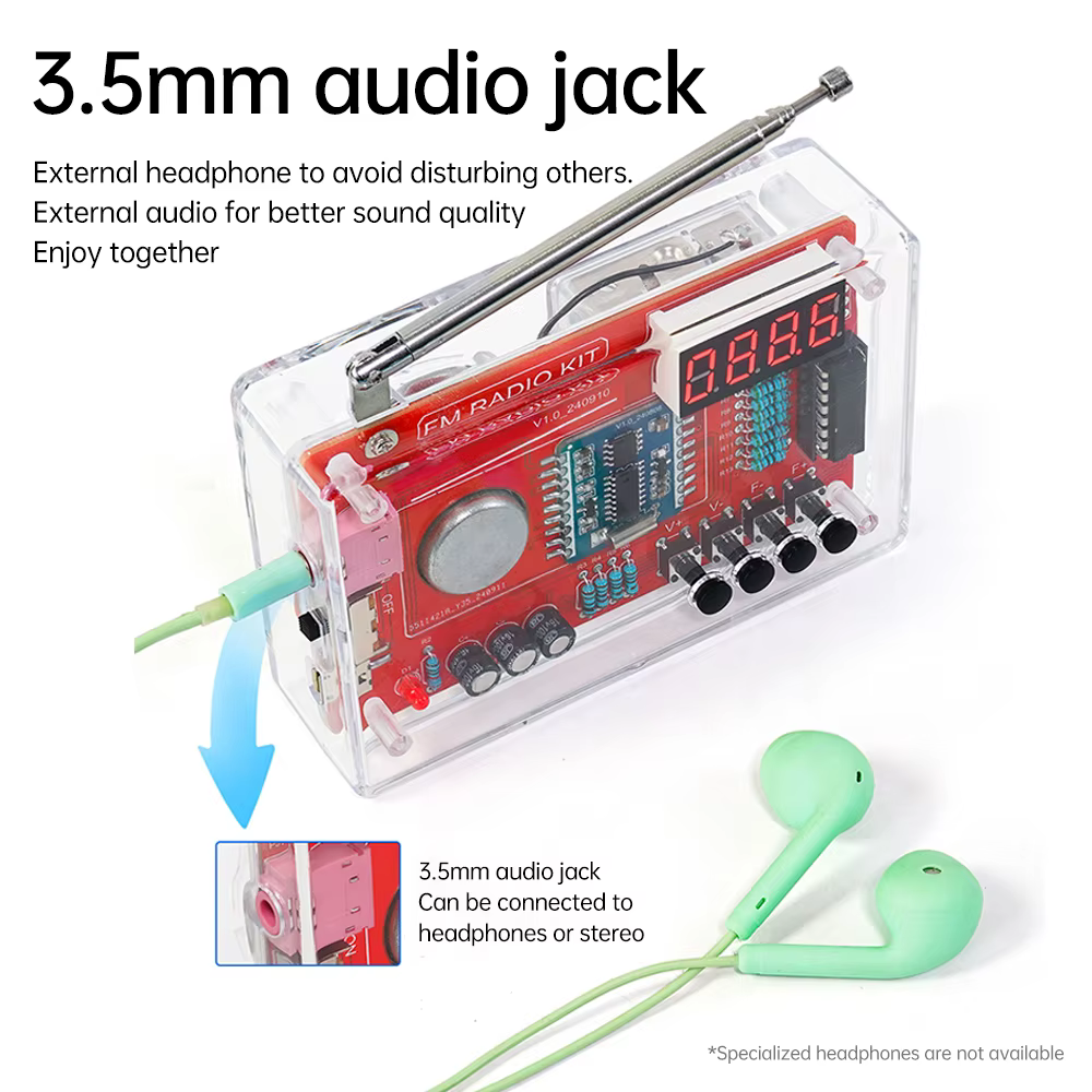 87-108MHZ FM Radio Kit de bricolage