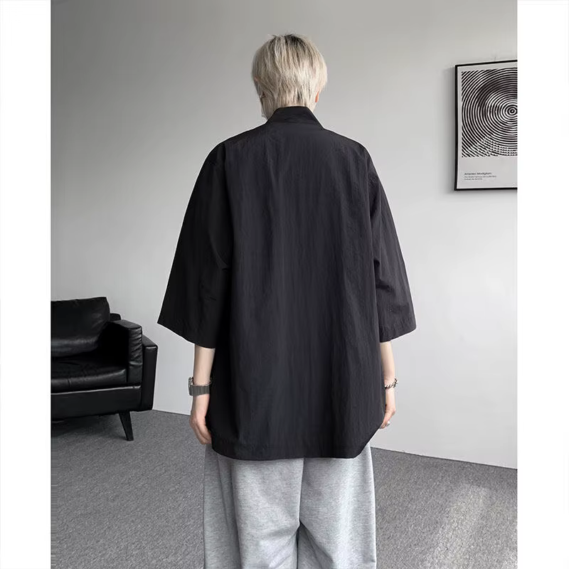 Chemise kimono pour homme