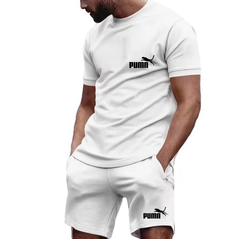 Nouvel ensemble T-shirt et short pour homme été 2026