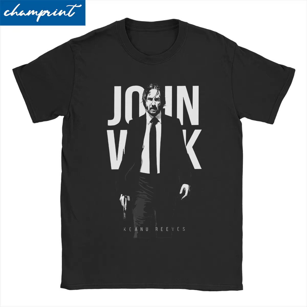 T-shirt à manches courtes en pur coton pour hommes et femmes
